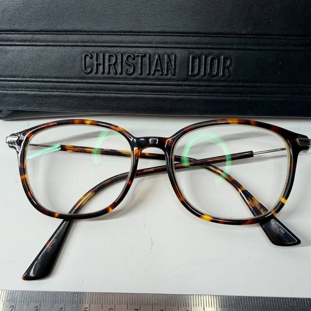 Christian Dior “Presence” Optical Eyeglasses – Havana – Made in Italy
